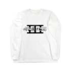 THREE ARROWSSSのグッズ限定ロゴ 黒字 Long Sleeve T-Shirt