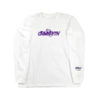 Creamy_PythonのCRMYPYTN #Purple ロングスリーブTシャツ