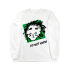 DO NOT KNOWのDO NOT ライオン Long Sleeve T-Shirt