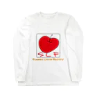 Sweet Little Factryのショップロゴりんごマーク Long Sleeve T-Shirt