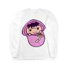 ＠おかみsan99のキノコの妖精 Long Sleeve T-Shirt