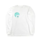 素瓦のスガスガショップ　の水面うさぎ Long Sleeve T-Shirt