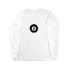 ブラック・ラビットの８ボール（エイトボール） Long Sleeve T-Shirt