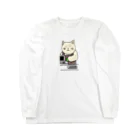 ＋Whimsyのレジねこ Long Sleeve T-Shirt