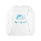 Direction of the sunのほら、そこに、イルカら。 Long Sleeve T-Shirt