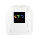 パチンカスさちおのMSO!rainbow🌈 ロングスリーブTシャツ