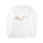 SOMALY【SUZURI店】の寿司牧場 Long Sleeve T-Shirt