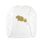 futaba shop（フタバショップ）のカピバラおやこ Long Sleeve T-Shirt