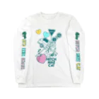 ポニーテールママのプリティ野良キャット Long Sleeve T-Shirt