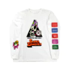 SAUNA ZOMBIESのSAUNA ZOMBIES -which do you like? SIDE:12Minutes World - Long Sleeve T-Shirt