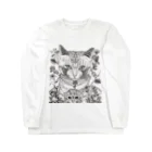 Yusuke-Kubozukaのネコ Long Sleeve T-Shirt