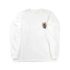 我が家の猫『なると』くんのなるとくん　ロンT Long Sleeve T-Shirt