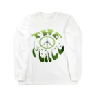 Pat's WorksのTHE PEACE! ロングスリーブTシャツ