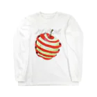 内山ショップの皮むきリンゴ Long Sleeve T-Shirt