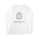 無骨キャンプ・アウトドア用品のonegear（ワンギア）のongaer（ワンギア） 公式ロゴ ロングスリーブTシャツ