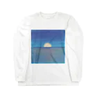 msw's shopの夜明けの海 Long Sleeve T-Shirt