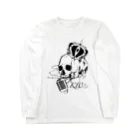 けいと様のK10スカルロゴ ロンT Long Sleeve T-Shirt