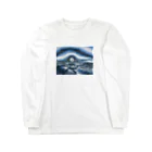🐇ホワイトラビット(Lv.4)🐍の世界の淀川から万物を見通す目 롱 슬리브 티셔츠
