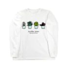 chizuruの多肉植物 Long Sleeve T-Shirt