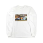 まろにーの倉庫のオカメの入浴 Long Sleeve T-Shirt