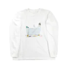 Teatime ティータイムのバスタイム Long Sleeve T-Shirt