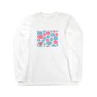 Teatime ティータイムの世界各国　ciaoチャオ　外国語あいさつ Long Sleeve T-Shirt