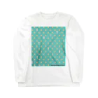 WORDMAN　SHOPのたまごドットからうさぎ誕生？青 Long Sleeve T-Shirt