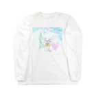 Esassy shopの白猫乙女 Long Sleeve T-Shirt