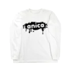 a​n​i​c​a​ ​s​t​o​r​eのa​n​i​c​a​ ​i​n​k​ logo Long Sleeve T-Shirt