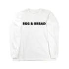 seizanのegg & bread ロングスリーブTシャツ