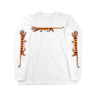 segasworksのあっちもこっちも細長いとらちゃん Long Sleeve T-Shirt