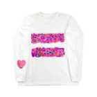 ほとねこの里の＝(colorful ver) ロングスリーブTシャツ