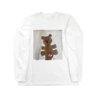 soinekumaの掲げたちびくま Long Sleeve T-Shirt