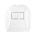 ふじひとの猫足 Long Sleeve T-Shirt