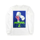 hrhのNUMBER2  ロングスリーブTシャツ