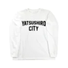 JIMOTOE Wear Local Japanの八代市 YATSUSHIRO CITY Long Sleeve T-Shirt