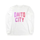 JIMOTOE Wear Local Japanの大東市 DAITO CITY ロングスリーブTシャツ