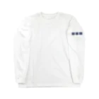 rilybiiのblue three neko Long Sleeve T-Shirt