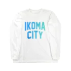 JIMOTOE Wear Local Japanの生駒市 IKOMA CITY ロングスリーブTシャツ