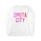 JIMOTOE Wear Local Japanの大牟田市 OMUTA CITY ロングスリーブTシャツ