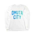 JIMOTOE Wear Local Japanの大牟田市 OMUTA CITY Long Sleeve T-Shirt