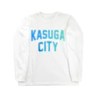 JIMOTOE Wear Local Japanの春日市 KASUGA CITY ロングスリーブTシャツ