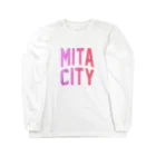 JIMOTO Wear Local Japanの三田市 MITA CITY ロングスリーブTシャツ