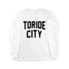 JIMOTOE Wear Local Japanの取手市 TORIDE CITY Long Sleeve T-Shirt