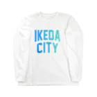 JIMOTOE Wear Local Japanの池田市 IKEDA CITY Long Sleeve T-Shirt