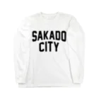 JIMOTOE Wear Local Japanの坂戸市 SAKADO CITY ロングスリーブTシャツ