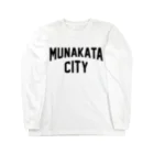 JIMOTO Wear Local Japanの宗像市 MUNAKATA CITY ロングスリーブTシャツ