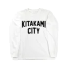 JIMOTOE Wear Local Japanの北上市 KITAKAMI CITY Long Sleeve T-Shirt