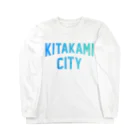 JIMOTOE Wear Local Japanの北上市 KITAKAMI CITY Long Sleeve T-Shirt