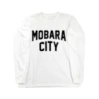 JIMOTOE Wear Local Japanの茂原市 MOBARA CITY Long Sleeve T-Shirt